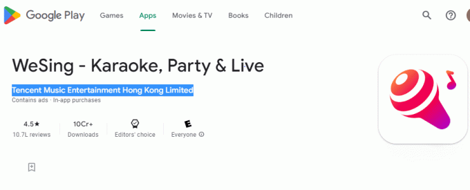 WeSing - Karaoke, Party & Live av Tencent Music Entertainment Hong Kong Limited