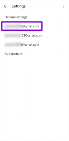 Λογαριασμοί στο Gmail στο Android