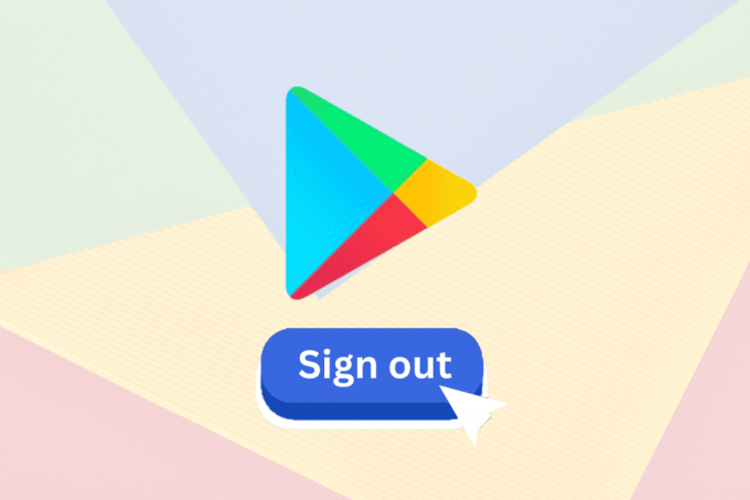 Slik logger du av Google Play Store