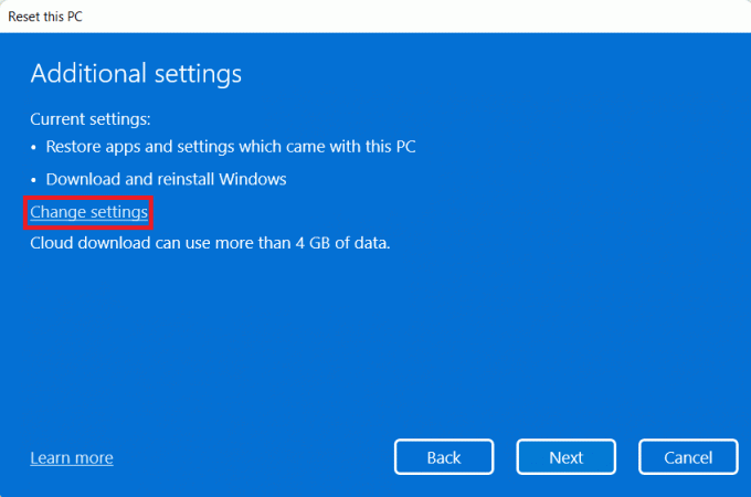 Altere as opções de configuração. Como corrigir problema de erro encontrado na atualização do Windows 11