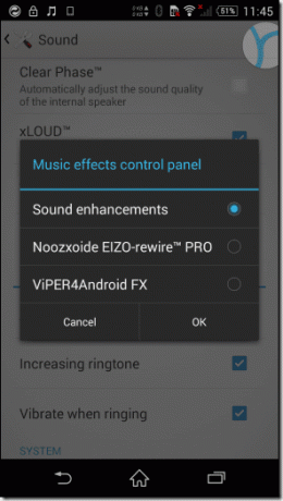 Bedre musikk på Android 7