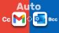 Kuinka kopioida tai piilokopioida itsesi automaattisesti Outlookissa ja Gmailissa