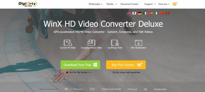 Convertitore video gratuito WinX. Il miglior video joiner gratuito per PC
