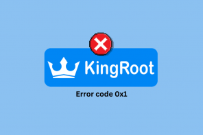 תקן את קוד השגיאה של KingRoot 0X1