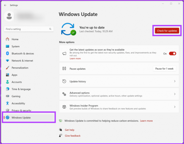 Verificați actualizările Windows 8