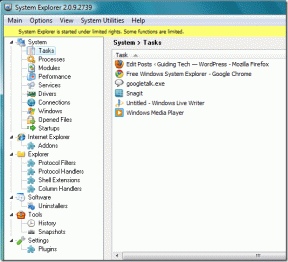 System Explorer는 효율적인 작업 관리자 대체품입니다.