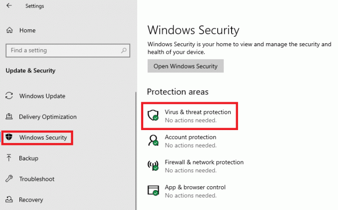 Paleiskite „Windows Defender“ nuskaitymą neprisijungus
