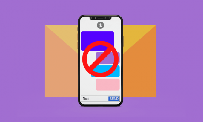 Você pode enviar mensagens de texto para alguém que você bloqueou no iPhone?