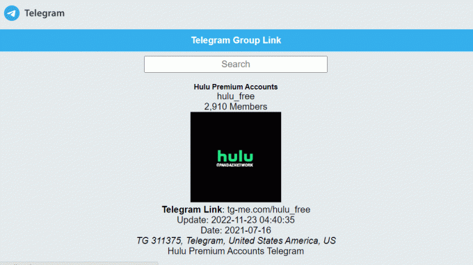 Κανάλι Telegram λογαριασμού Premium