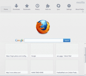 Firefox 설정 열기, Windows 대신 탭에서 책갈피