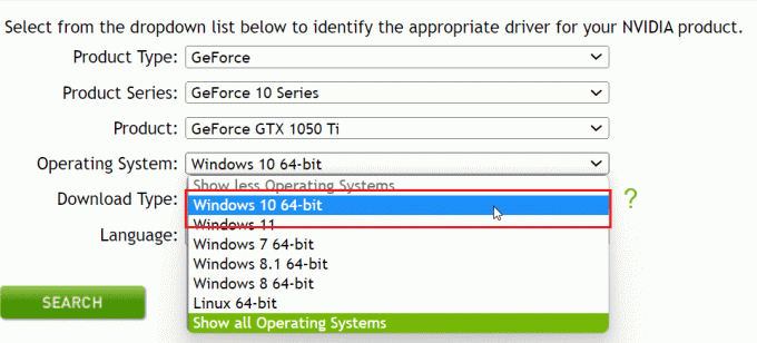 Vælg downloadtype. Fix Nvidia Installer kan ikke fortsætte denne grafikdriver kunne ikke finde kompatibel grafikhardware