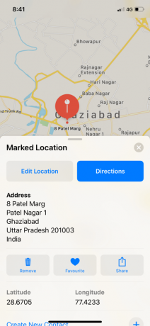 Finden Sie GPS-Koordinaten von jedem Ort mit den integrierten Karten auf dem iPhone