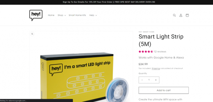 Hej smart LED-ljuslist. Bästa appkontrollerade julgransbelysning