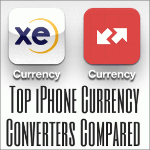 Ein Vergleich der zwei besten iPhone-Währungsumrechnungs-Apps