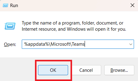 Cliquez sur OK. Correction du code d'erreur Microsoft Teams CAA30194