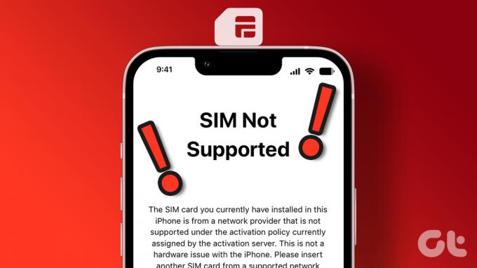SIM не се поддържа iPhone