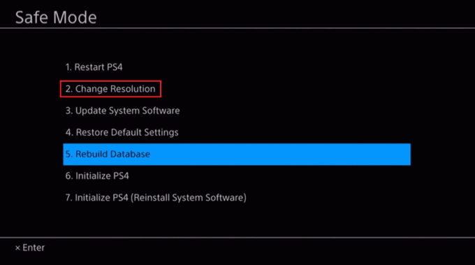 spremeni ločljivost. Preprosti načini za odpravo črnega zaslona smrti za PS4