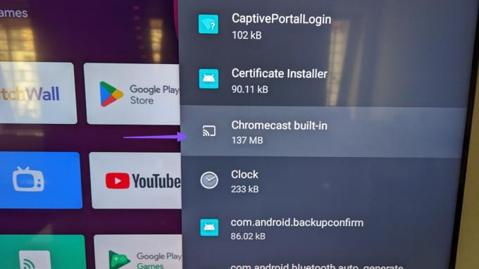 chromecast na Android TV