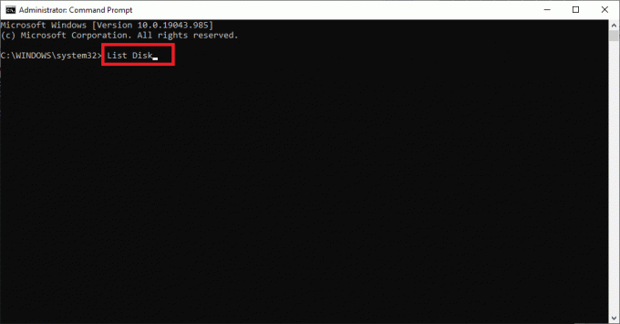 Vnesite List Disk, da dobite seznam vseh particij. Kako popraviti napako pri namestitvi sistema Windows 10 0x80300024?