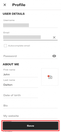 Введіть нову інформацію та натисніть кнопку «Зберегти». | Чи можете ви змінити ім'я користувача Depop?