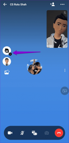 Verwenden Sie den Messenger-Videoanruf-Avatar nicht mehr