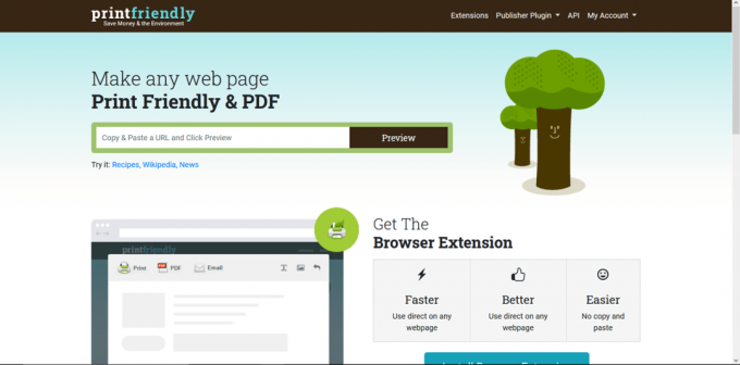 Visita il Printfriendly Puoi cercarlo sul motore di ricerca del tuo browser