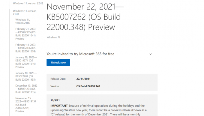 معاينة تحديث KB5007262 لنظام التشغيل Windows 11