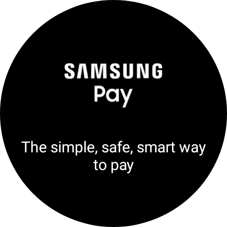 Samsung Pay-skärm