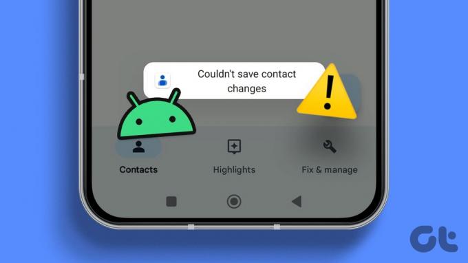 Top-Fixes für Android, bei dem Kontakte nicht gespeichert werden