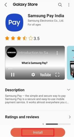 Atsisiųskite „Samsung Pay“ iš „Galaxy Store“. Kokios parduotuvės priima „Samsung Pay“.