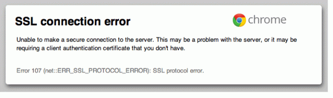 So beheben Sie den SSL-Verbindungsfehler in Google Chrome