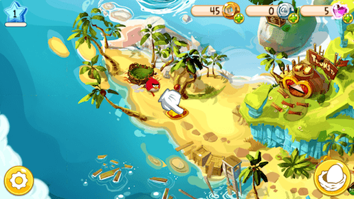 Angry Birds Epic Harta Destinație