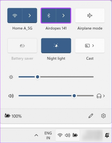 Bluetoothをオフにする