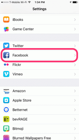 Facebook Actualizar contactos Sync Go Sync Ios App 1