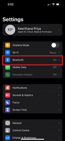 Accesați opțiunea Bluetooth | | iPhone 11 supraîncălzind iOS 15