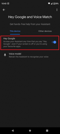 ativar Hey Google | apelido para assistente do google