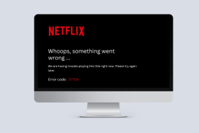 „Netflix“ klaidos kodas S7706: kaip ją ištaisyti – „TechCult“.