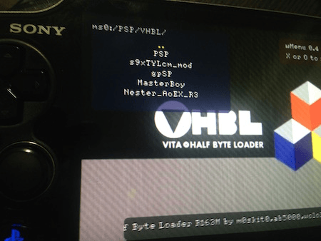 Emulator Ps Vita mutat