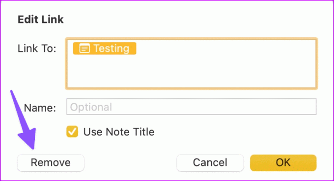Verknüpfen Sie verwandte Notizen in Apple Notes 5