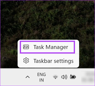 Öffnen Sie den Task-Manager