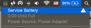 Servisna baterija za Macbook