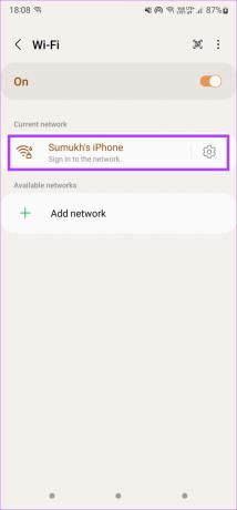 Conectați-vă la rețeaua Wi-Fi