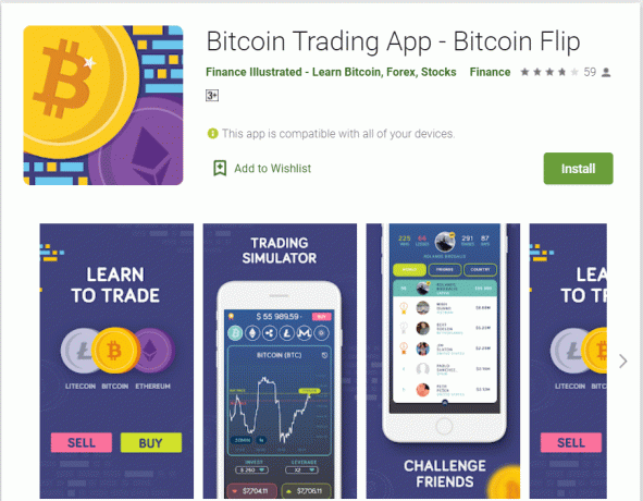 Bitcoin Flip - Биткойн търговия