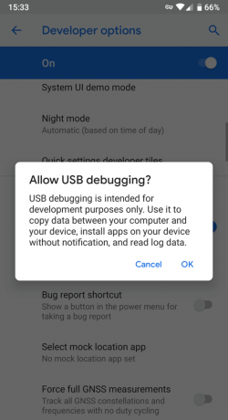 otsige USB-silumist ja lubage see | Parandage Android-telefon, mida ei tuvastatud