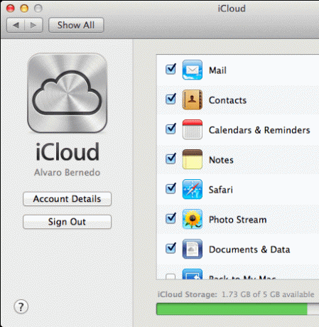 Usługi w chmurze dla komputerów Mac
