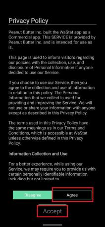 Concordar e aceitar sua política de privacidade. | Como verificar se alguém está online no Whatsapp sem entrar online