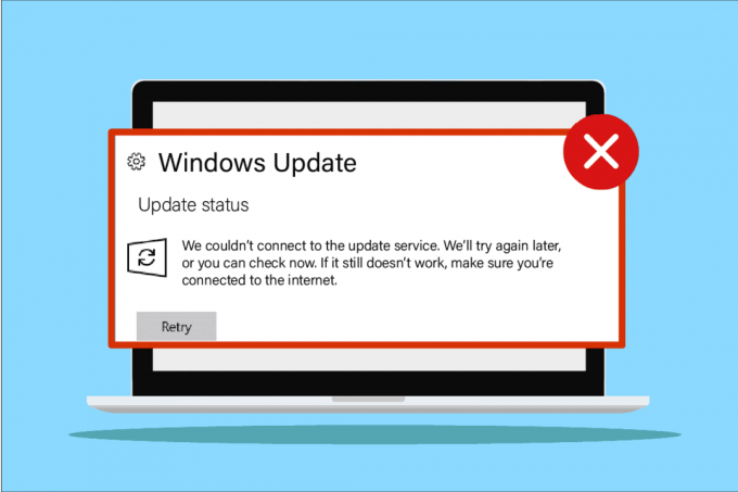 Oplossing We konden geen verbinding maken met de updateservice in Windows 10