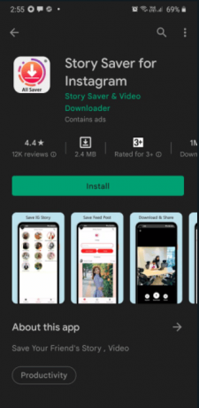 Instagramのストーリーセーバー。 Android用の最高のInstagramストーリーセーバーアプリ