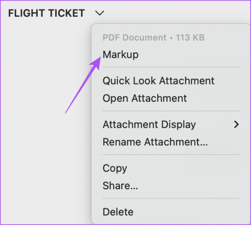 Markup-Einstellungen PDF-Notizen-App Mac