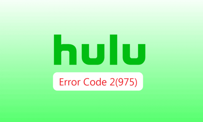 Fix Hulu-foutcode 2 975
